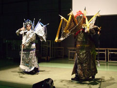 三国志フェス2012で上演された京劇「二将軍」