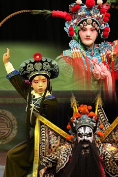 日中文化交流・特別ワークショップ「京劇化粧と蘇州綴織（タペストリー）」イメージ