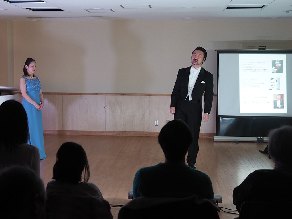 オペラレクチャー(金努、大森麗、岡田真歩)　写真：青柳礼奈