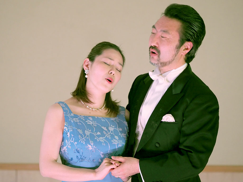 オペラ実演(金努、大森麗)　写真：青柳礼奈