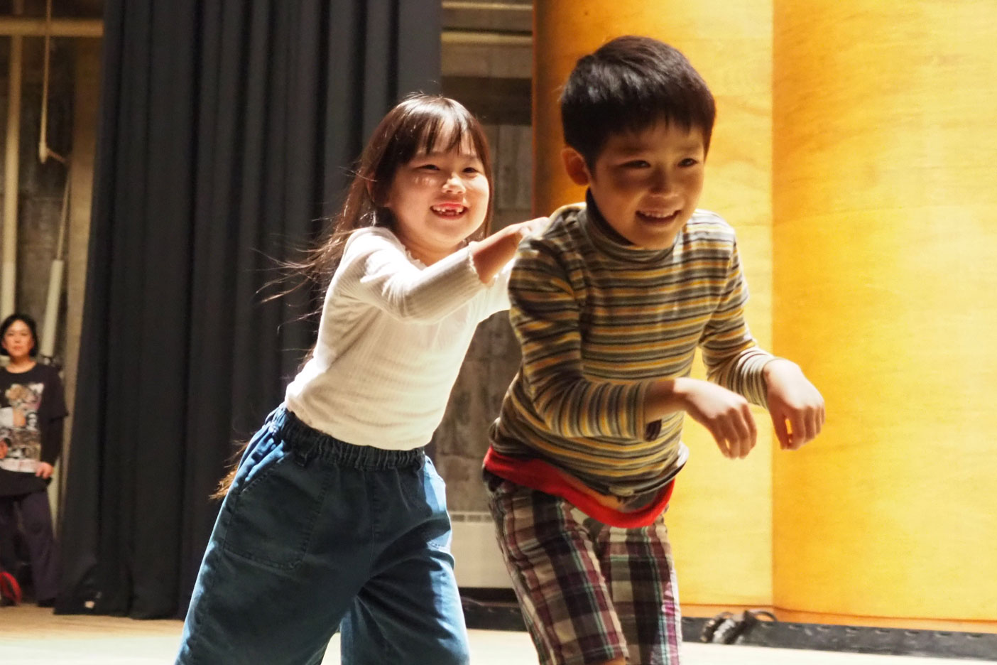 京劇ワークショップ２日目 場面の練習