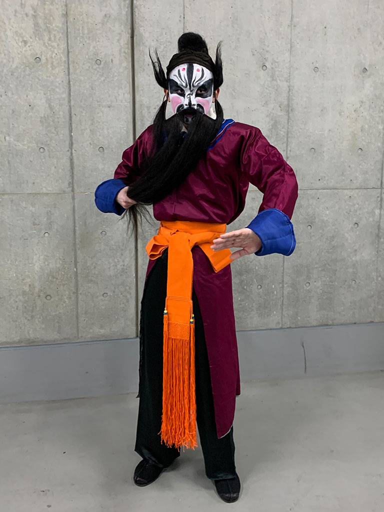 京劇　三岔口（焦賛：西山雅志）