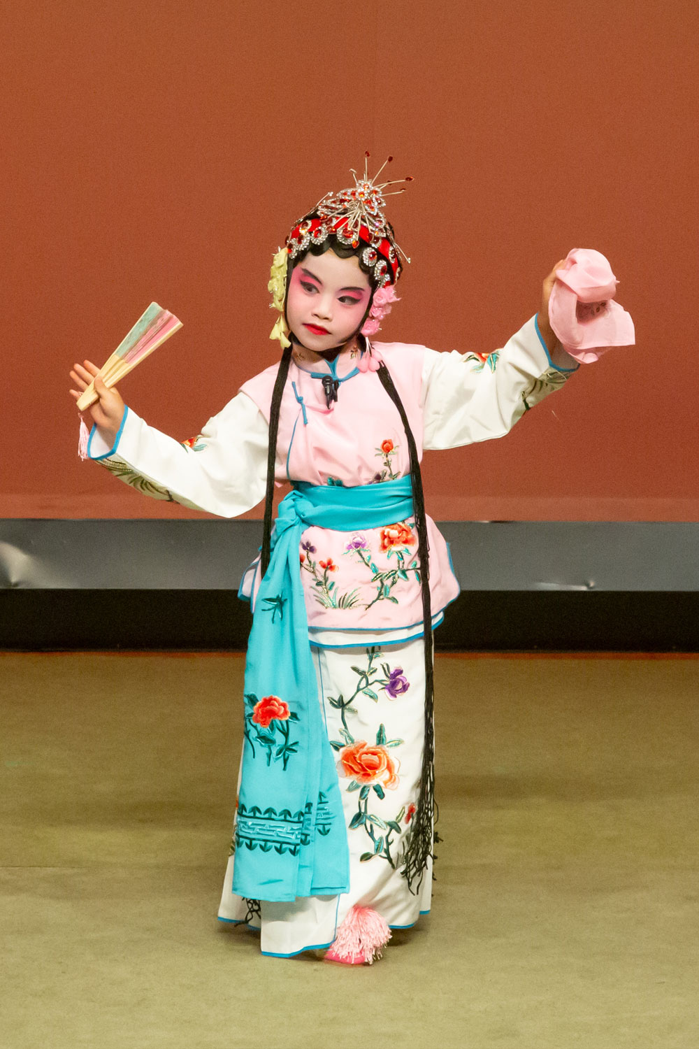 京劇　売水（梅英：付偲禕）　写真：岩切卓士