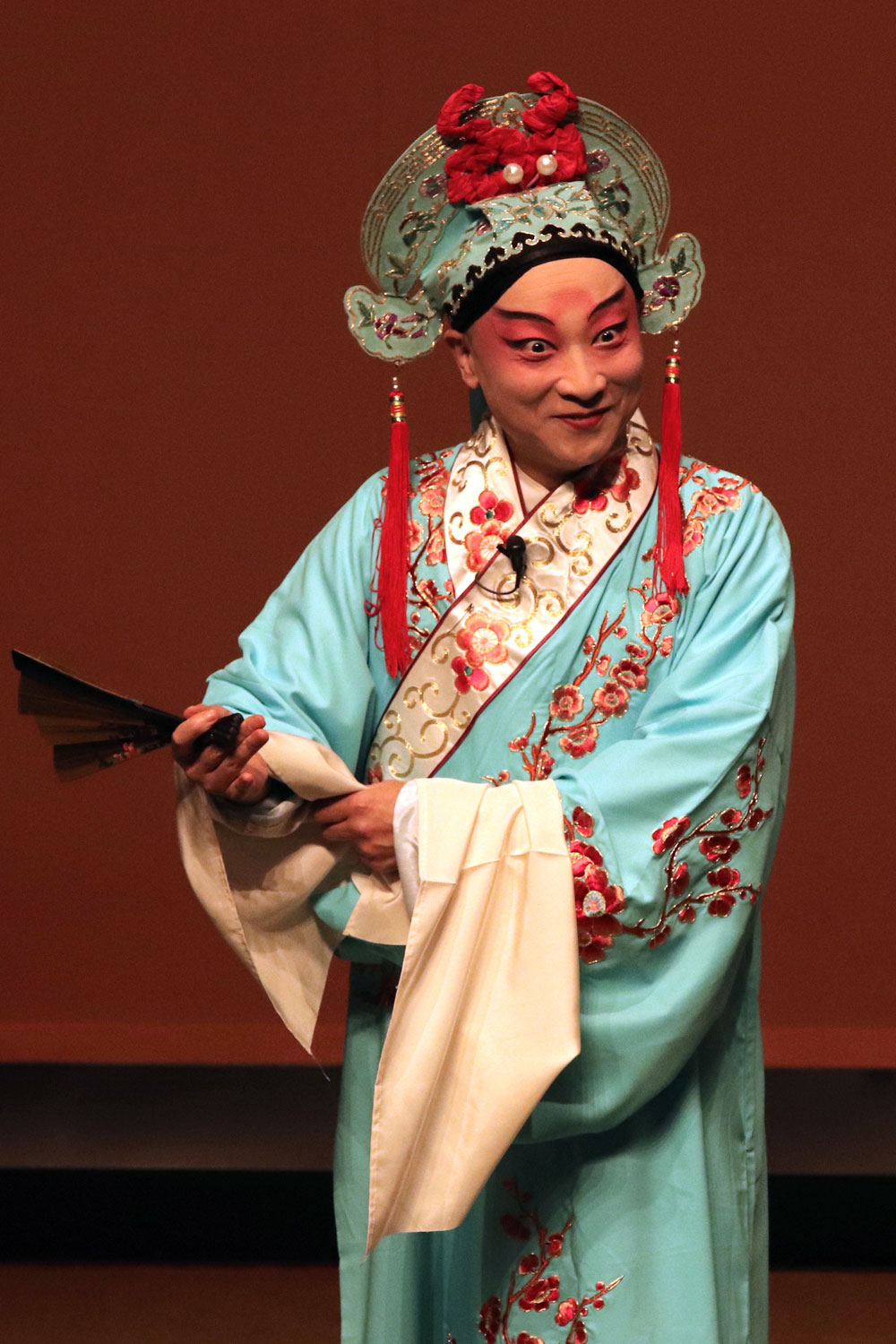 京劇　腕輪を拾って[拾玉鐲]（傅朋：程孫耘[友情出演]）　写真：岩切卓士