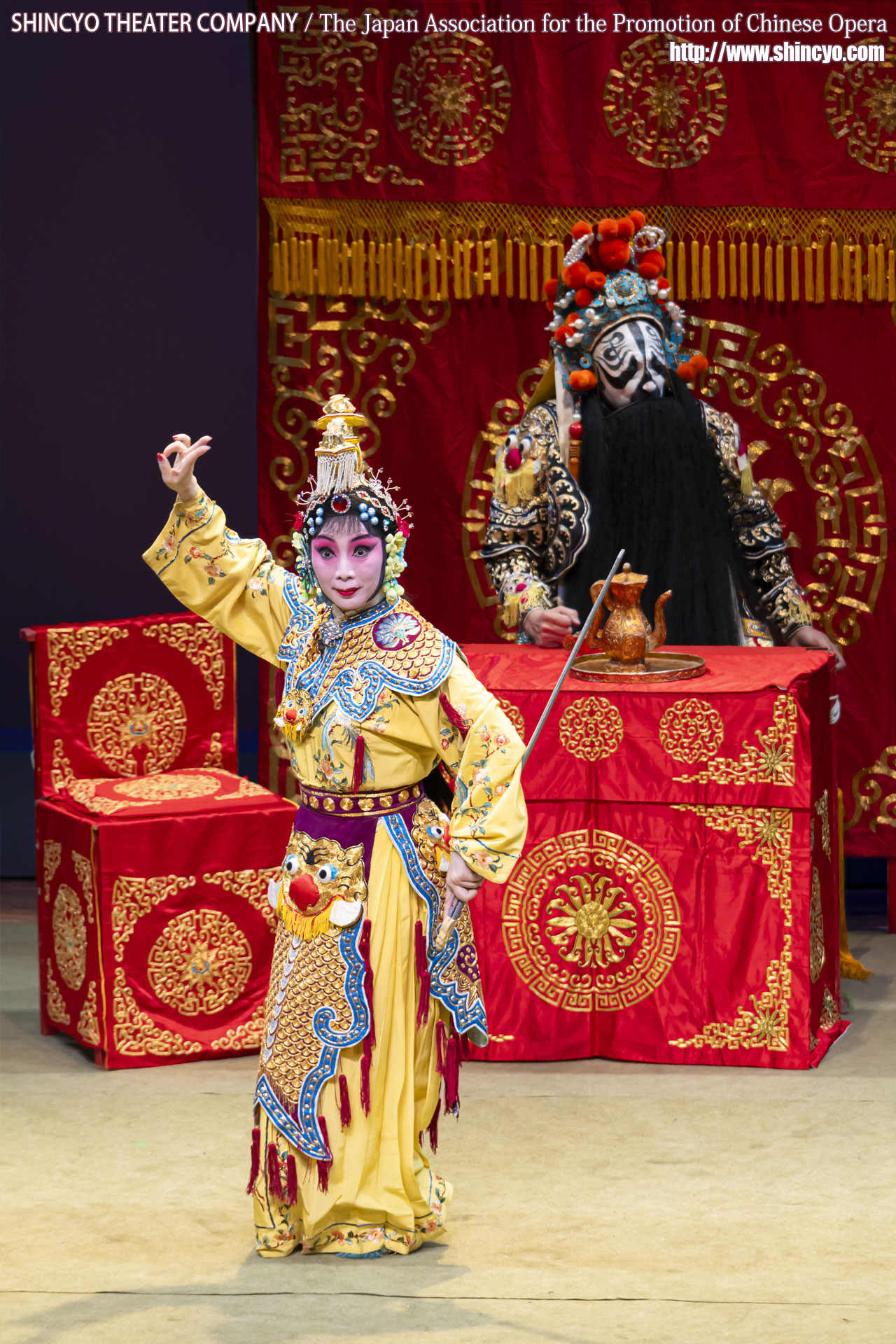 京劇 覇王別姫(虞姫:劉妍、項羽:張春祥)
