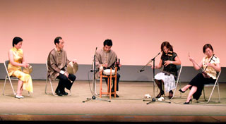 京劇「音」の特別ワークショップ 銅鑼