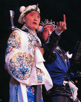 京劇「三岔口」　任堂恵と劉利華