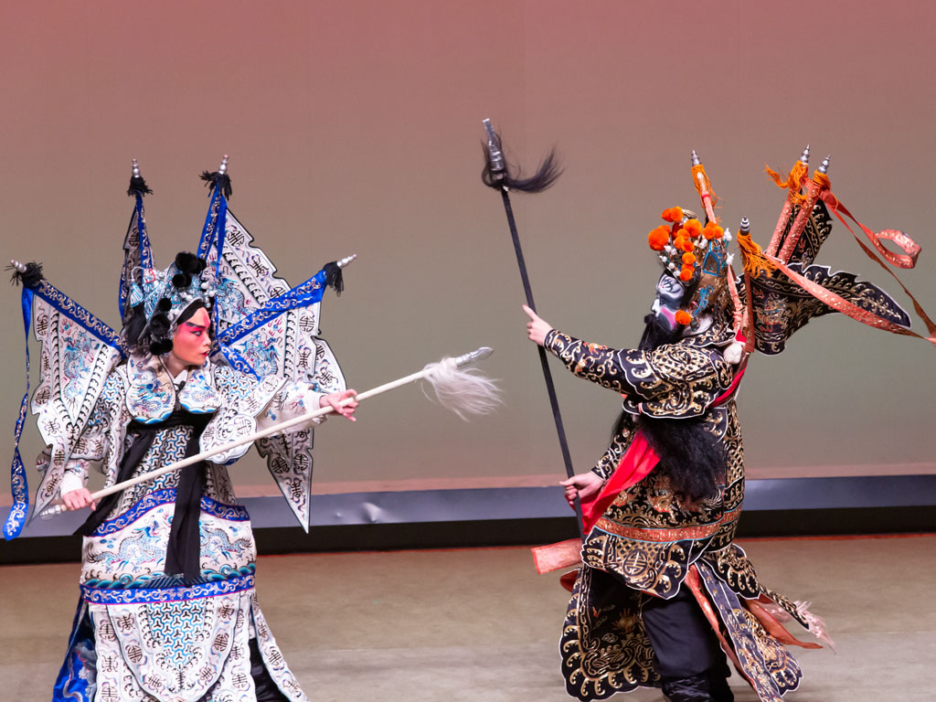 京劇「二将軍」実演（2021年 日本京劇芸術祭）